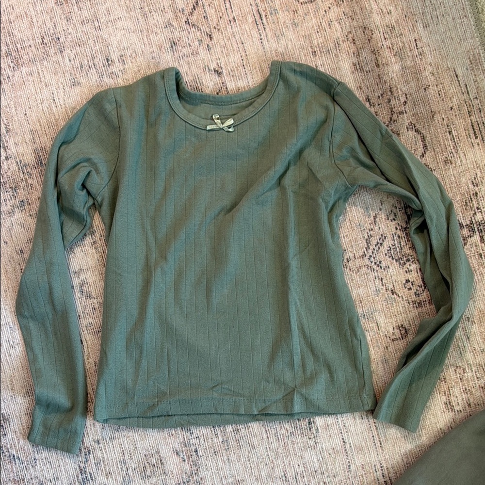 Daily Drills Pointelle Long Sleeve